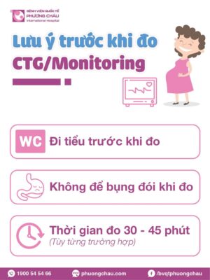 lưu ý trước khi đo CTG